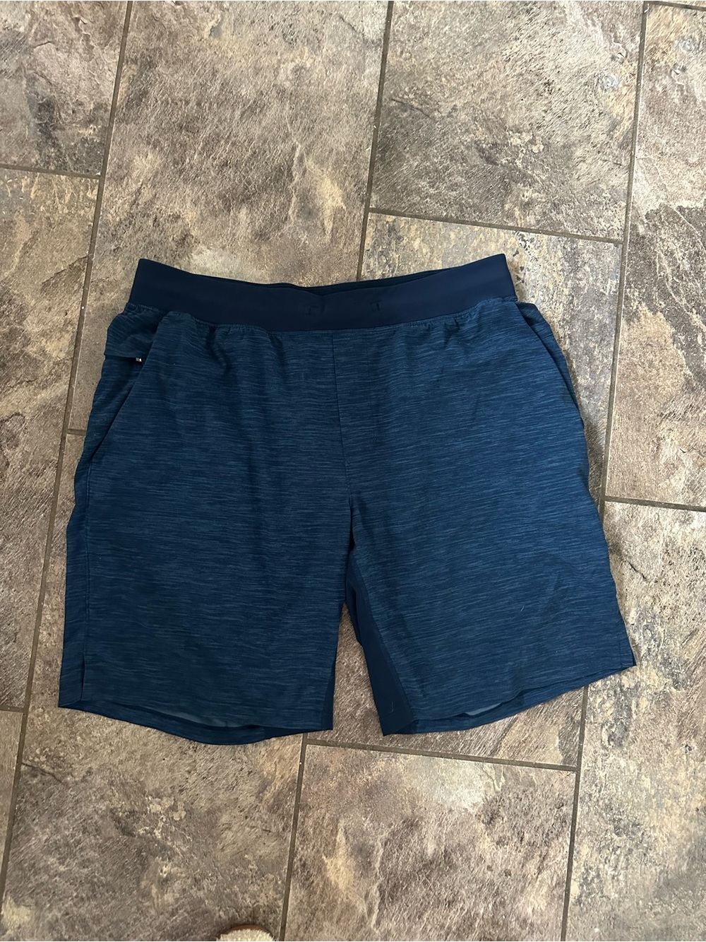 Navy Blue Lululemon T.H.E. Short *Linerless Men’s size XL